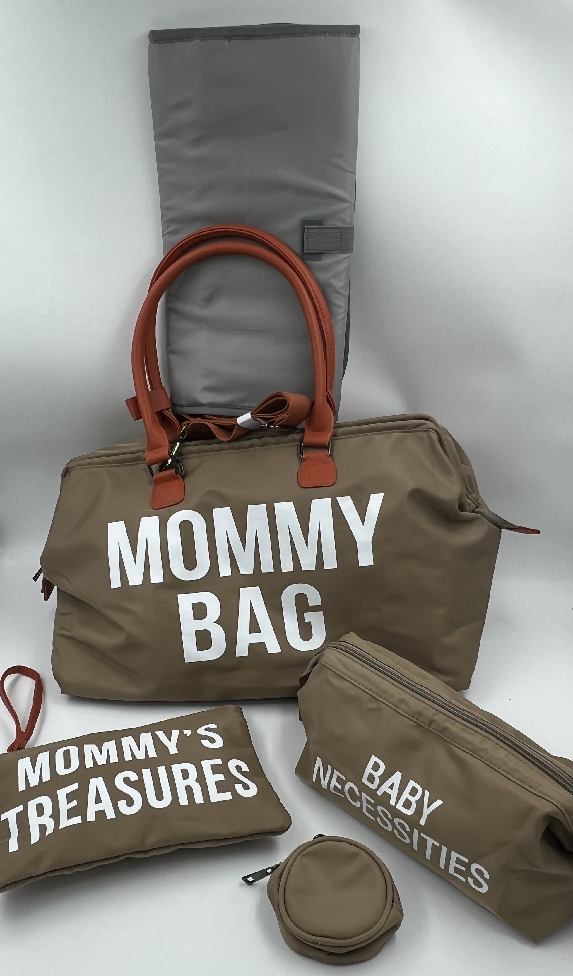 Mommy Bag Sac à Langer - Kaki – Mummy Nantes